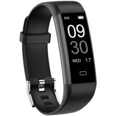 LIVIKEY Fitness Tracker Watch with Heart Rate Monitor, Step Counter Activity Tracker with Pedometer & Sleep Monitor, Calories, Step Tracking for Women Men Compatible with Android iOS